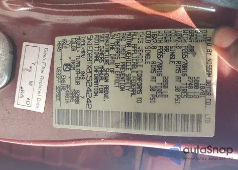 2002 Nissan Xterra Xe из США, поврежденный, VIN 5N1ED28TX2C524242